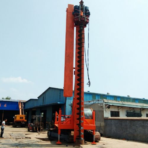 長螺旋打樁機